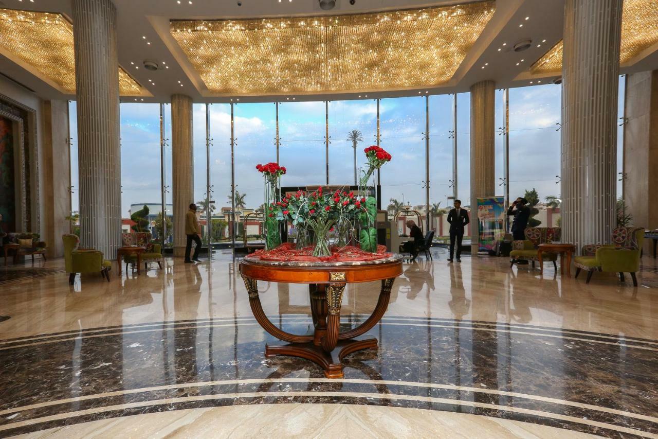 Tolip El Narges Hotell Kairo Exteriör bild Lobby